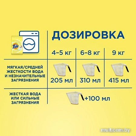 Стиральный порошок Tide Для чувствительной кожи (9 кг)