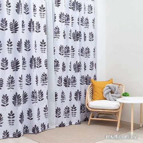 Комплект штор Этель Natural print 9279050 1.45x2.6 м (2 шт)