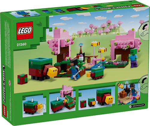 Конструктор LEGO Minecraft 21260 Сад цветущей сакуры