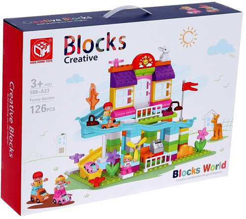 Конструктор Kids Home Toys Веселая вилла 188-A23 7120602