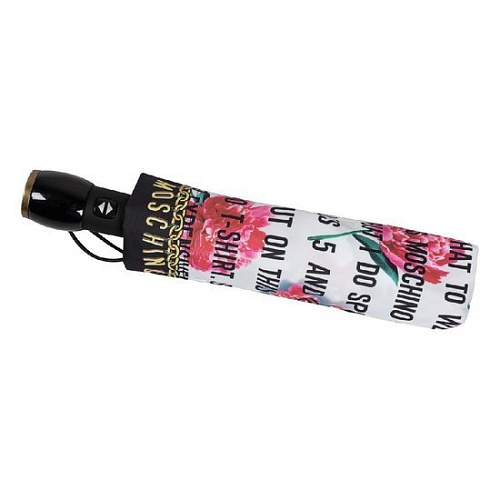 Зонт Moschino Flowers and slogans Мulti