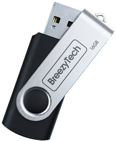 USB Flash BreezyTech U006 16GB (черный)