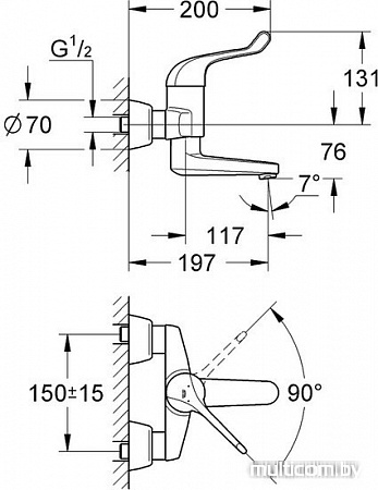 Смеситель Grohe Euroeco Special [32792000]