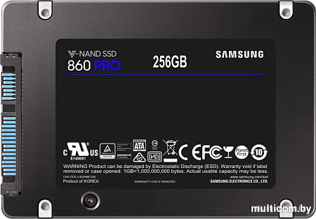 SSD Samsung 860 Pro 256GB MZ-76P256