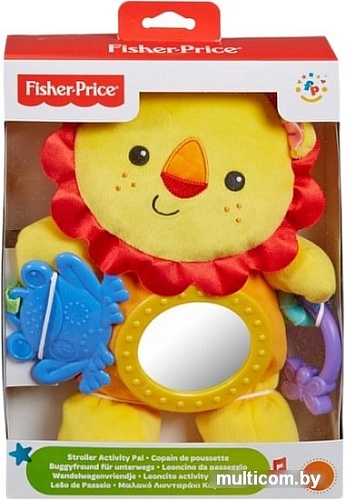 Погремушка Fisher-Price Веселый львенок CGN89