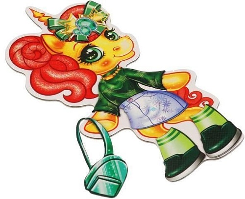 Развивающая игра Умные игры Единорог. Одень куклу 4680107921383