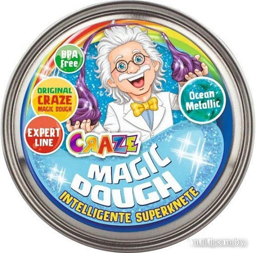 Тесто для лепки Craze Magic Dough Попрыгунчик Опыты профессора 35245.E (голубой)