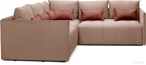 Угловой диван Mio Tesoro Чилетти Лонг (Velutto 55/Velutto 65)