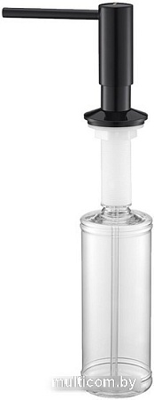 Дозатор для моющего средства Paulmark Decus D004-GB (глянцевый черный)