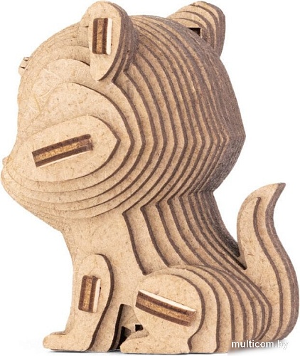 3Д-пазл Eco-Wood-Art Мини. Кошечка