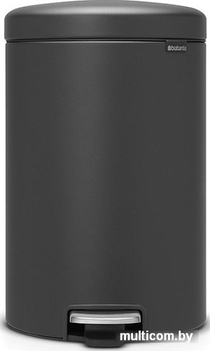 Brabantia Pedal Bin NewIcon 20 л (минерально-графитовый)