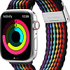 Ремешок Dux Ducis Strap Mixture II Version для Apple Watch 41мм/40мм/38мм (dark stripes)
