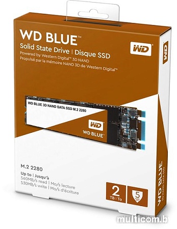 SSD WD Blue 3D NAND 2TB WDS200T2B0B