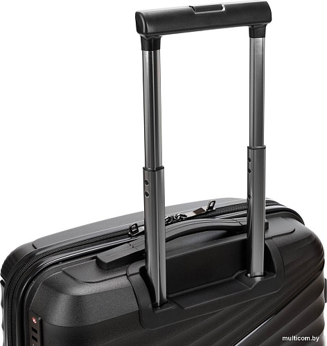 Чемодан-спиннер Torber Nevo T2207S (черный)