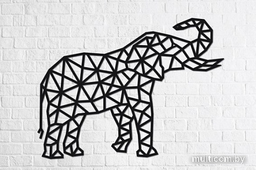 Настенная фигура Eco-Wood-Art Слон