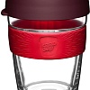Многоразовый стакан KeepCup Longplay Brew M Kangaroo Raw 340мл (бордовый)