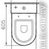 Унитаз Vitra Diana [9816B003-7201]