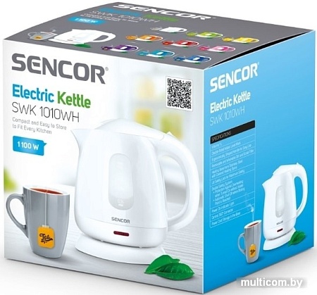 Электрочайник Sencor SWK 1010WH