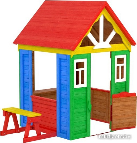 Игровой домик Красная звезда Солнечный мульти Р910-М2