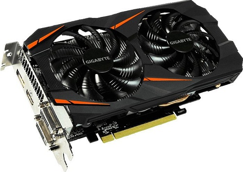 Видеокарта Gigabyte GeForce GTX 1060 Windforce OC 6GB GDDR5 [GV-N1060WF2OC-6GD]