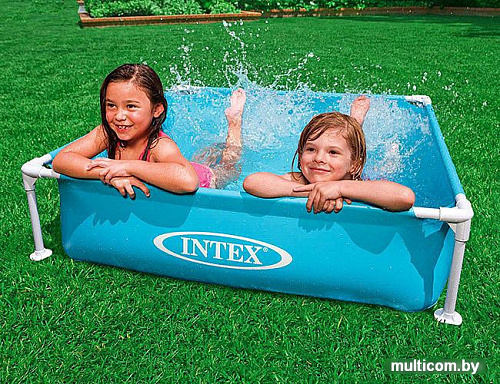Каркасный бассейн Intex Mini Frame 122х122х30 (57173NP)