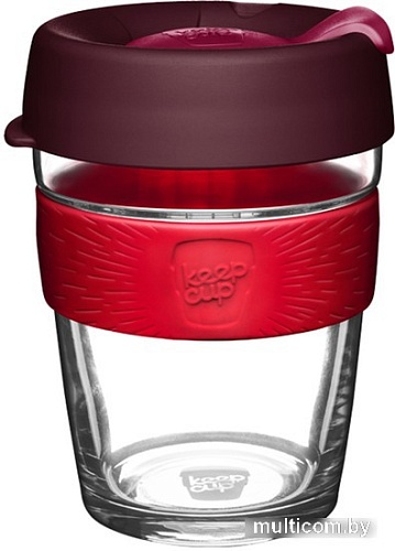 Многоразовый стакан KeepCup Longplay Brew M Kangaroo Raw 340мл (бордовый)