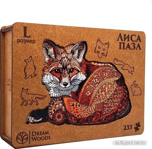 Пазл Dream Woods Лиса L-001 (233 эл)