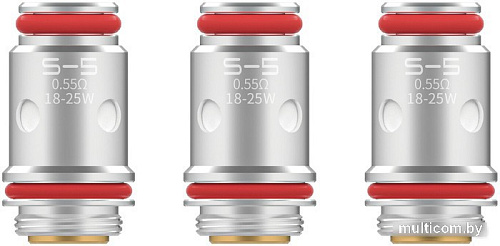 Набор испарителей Smoant для Santi Mesh Knight 40 S-5 RDL 0.55Ом 18-25W (3шт)