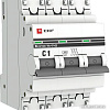Выключатель автоматический EKF 3P 1А (C) 4.5kA ВА 47-63 mcb4763-3-01C-pro