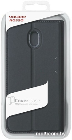 Чехол VOLARE ROSSO Book для Xiaomi Redmi 8A (черный)