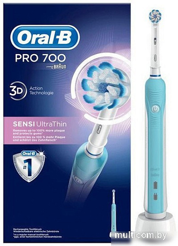 Электрическая зубная щетка Oral-B Pro 700 Sensi UltraThin