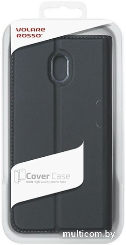 Чехол VOLARE ROSSO Book для Xiaomi Redmi 8A (черный)