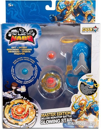 Волчок Infinity Nado Мастер Glowing Star 36863
