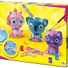 Набор для создания поделок/игрушек SES Creative Из гипса Блестящие животные 01289