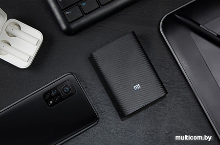 Портативное зарядное устройство Xiaomi Mi Power Bank 3 Ultra Compact PB1022Z 10000mAh (черный)