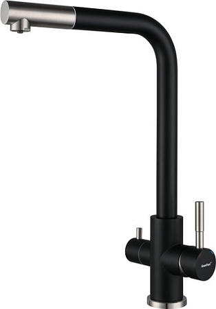 Смеситель GranFest Quarz GF-Z5421 (черный)