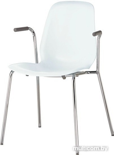 Стул Ikea Лейф-Арне (белый/дитмар хромированный) 192.271.69