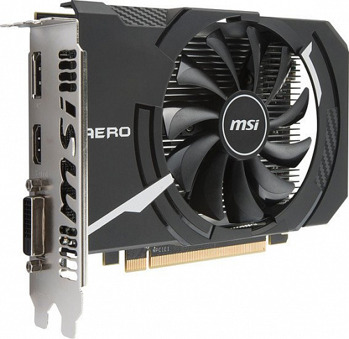 Видеокарта MSI Radeon RX 560 AERO ITX OC 4GB GDDR5 [RX 560 AERO ITX 4G OC]