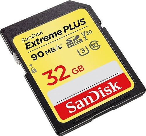 Карта памяти SanDisk Extreme Plus SDHC SDSDXWF-032G-GNCI2 2x32GB