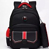 Школьный рюкзак Sun Eight SE-22005 (черный/красный)