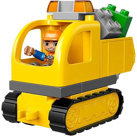 Конструктор LEGO Duplo 10812 Грузовик и гусеничный экскаватор