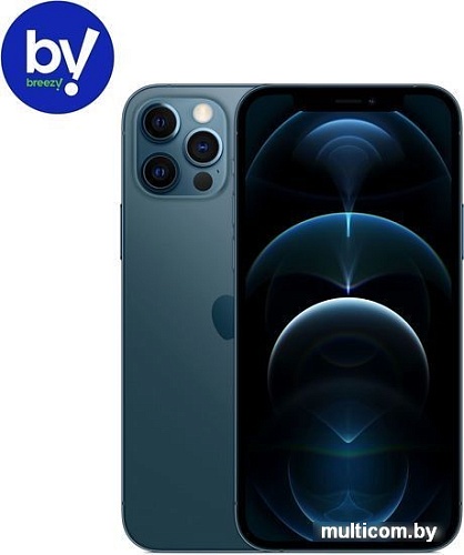 Смартфон Apple iPhone 12 Pro 256GB Воcстановленный by Breezy, грейд B (тихоокеанский синий)