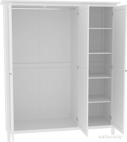 Шкаф распашной ММЦ Кантри 30 (белый лак)
