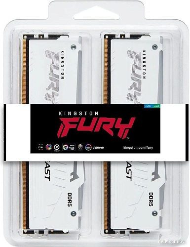 Kingston FURY Beast RGB 2x16ГБ DDR5 6000 МГц KF560C30BWAK2-32