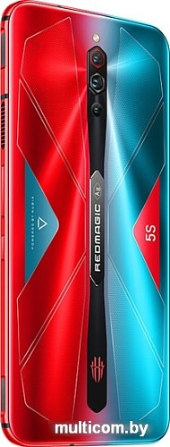 Смартфон Nubia RedMagic 5S 12GB/256GB международная версия (красный/синий)