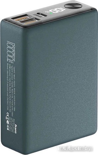 Внешний аккумулятор Olmio QX-10 10000mAh (темно-зеленый)