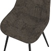 Стул Олмеко Николь (велюр Панда браун шоколад/черный)
