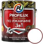 Грунт-эмаль Profilux По ржавчине 3в1 (1.9 кг, белый)
