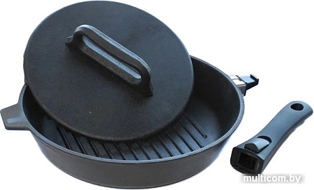 Сковорода-гриль Камская посуда гс8063