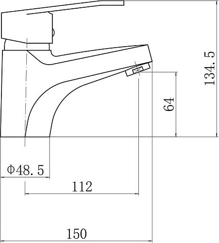 Смеситель PLstart PL1006